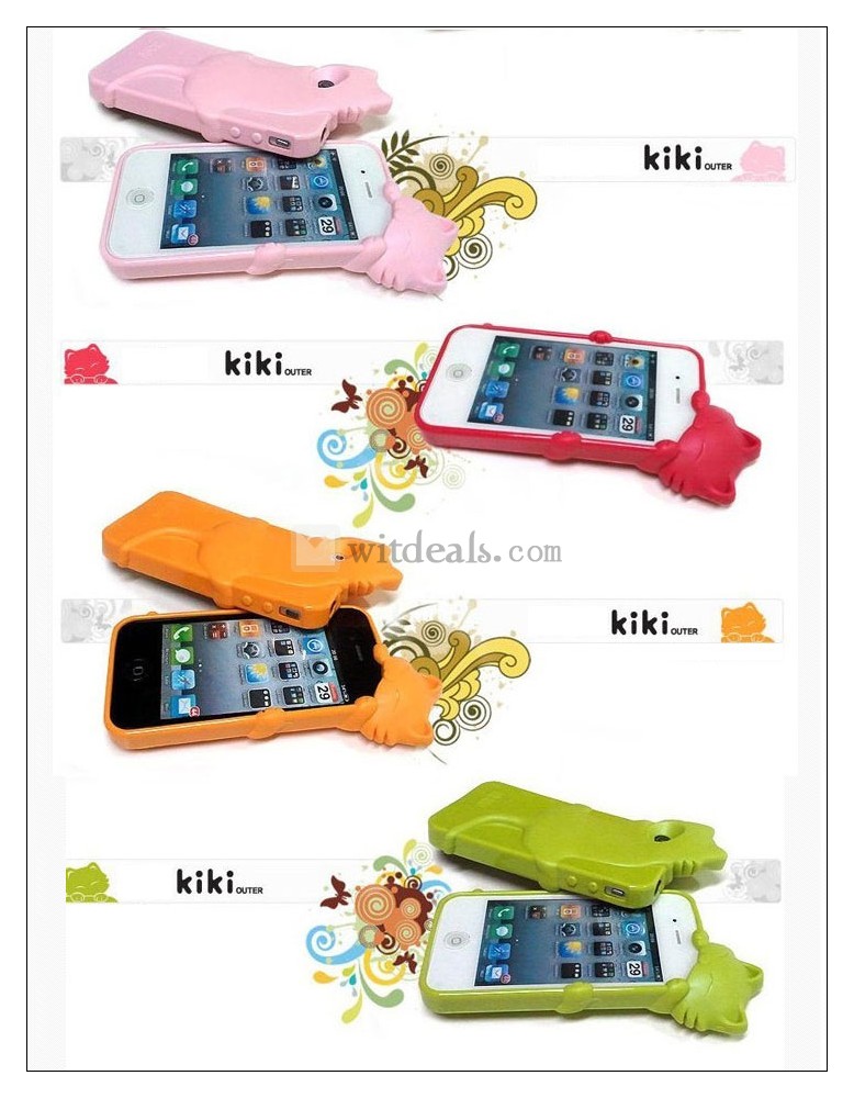 KIKI JELLY iPhone4S ケース　iPhone4 ケース