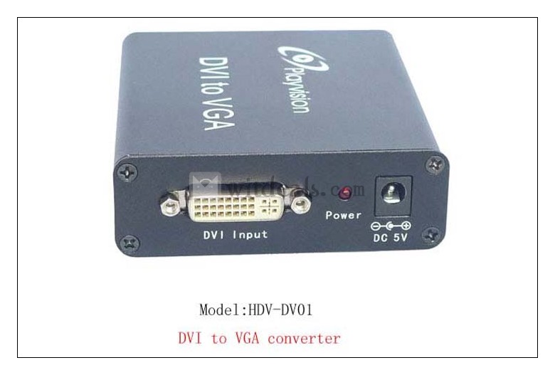 DVI-VGA変換アダプタ