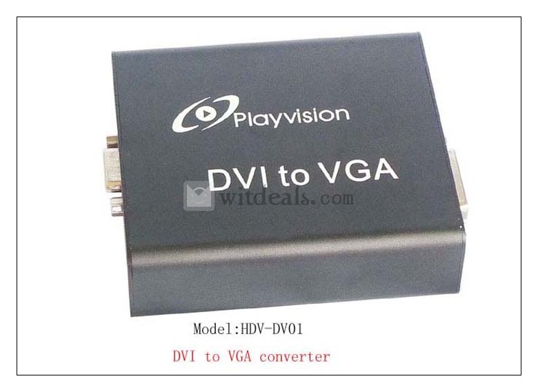 DVI-VGA変換アダプタ