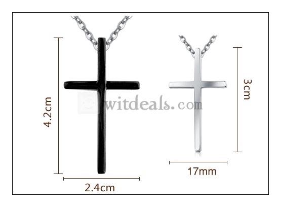 十字架ネックレス ペア クロスネックレス