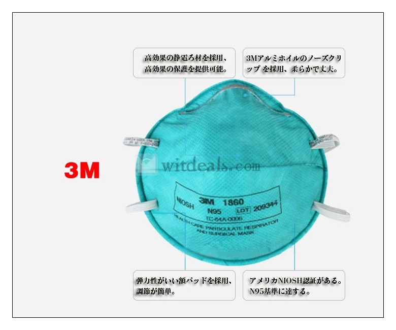 N95 PM2.5対応マスク/N95規格 PM2.5対策マスク/本格立体マスク/防塵/サージカルマスク