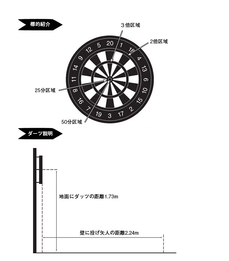  ボードデザイン クッション 丸40/50cm