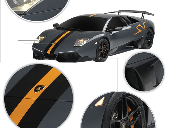 Lamborghini コウモリ限定版RCカー