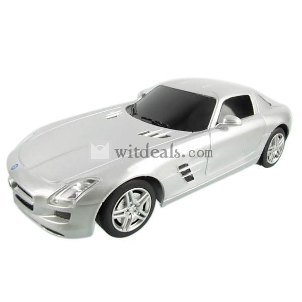 1:24　RCカー／ラジコンカー／リモコン車　Mercedes-Benz　SLS　シルバー