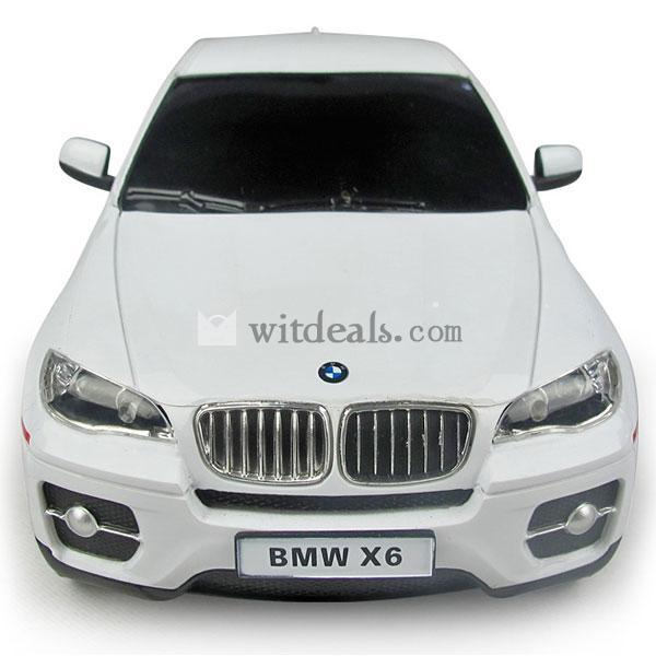 人気 BMW X6ラジコンカー　1:24リモコン車　ホワイト