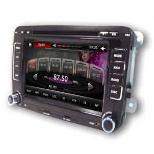 7インチ VOLKSWAGEN専用車載DVDプレーヤーHDタッチスクリーンGPS iPod RDS TV Bluetooth