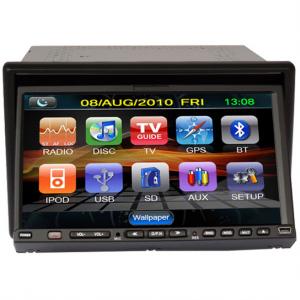 汎用7インチ 2DINタッチスクリーン車載DVDプレーヤーGPS iPod RDS