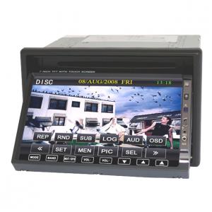 7インチ 2DIN車載DVDプレーヤーTFTタッチスクリーンGPS iPod RDS TV Bluetooth　汎用