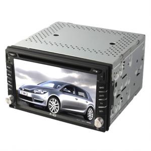 6.2インチ 2DIN TFT 汎用車載DVDプレーヤー電動アシストコントロールパネルGPS iPod RDS TV Bluetooth