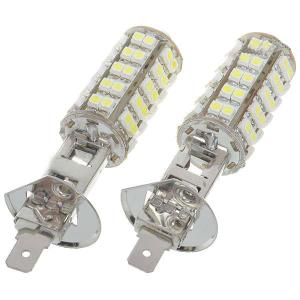 H1 SMD LEDフォグライト／フォグライトバルブ68LED　Xenonホワイト