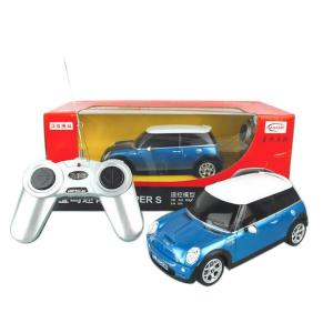 1:24 ラジコン車／ラジコンカー MINI COOPER S／MINI クーパーS　ブルー