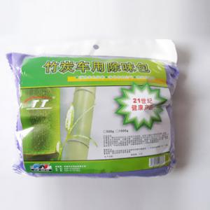 竹炭　消臭・除菌　自動車用　500g　　緑