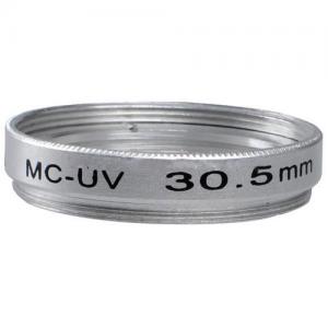 MCフィルター UVフィルター 30.5mm　多層膜メッキ  銀色