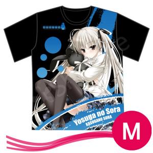 コスプレ衣装 縁の空（ヨスガノソラ）春日野 穹  半袖Tシャツ　ブラック　Mサイズ