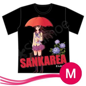 コスプレ衣装　散華 礼弥（さんか れあ）半袖Tシャツ　男女兼用　黒　サイズ M