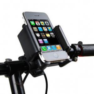 iPhone5・iPod touch5・スマートフォン用自転車 固定式 携帯ホルダー／自転車用モバイルホルダー