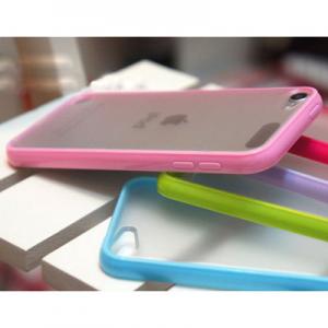 第5世代iPod touch保護ケース　iPod touch5ケース　ソフト＋ハード　ピンク