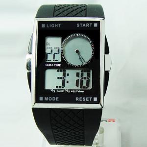 Led腕時計 腕時計 デジタル デジタル腕時計 電子腕時計 デジタルウォッチ デジタル腕時計 防水 腕時計 スポーツ スポーツウォッチ メンズ ホワイト ブラック