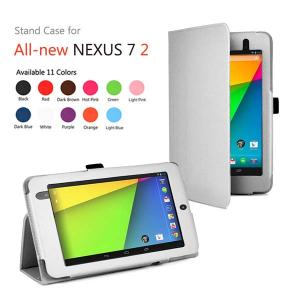 グーグルNexus 7第二世代用ケース 革 / 新型Nexus7レザーケース / New Nexus 7用保護ケース 全10色選べる