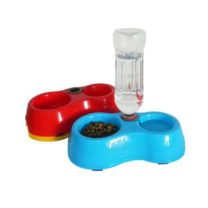 犬用食器 猫用食器 ダブル 給水 水飲み器 ウォーターボール フードボール ペット用品 ボトルなし