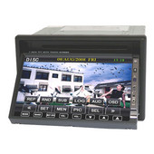 7インチ 2DIN車載DVDプレーヤーTFTタッチスクリーンGPS iPod RDS TV Bluetooth　汎用