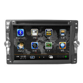 汎用6.2インチ 2DIN TFT 車載DVDプレーヤー電動コントロールパネルGPS iPod RDS TV Bluetooth