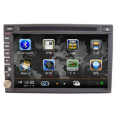 汎用6.95インチ 2DINTFTタッチスクリーン 車載DVDプレーヤーGPS iPod RDS TV Bluetooth