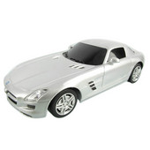 1:24　RCカー／ラジコンカー／リモコン車　Mercedes-Benz　SLS　シルバー