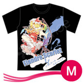 コスプレ衣装 東方Project フランドール 半袖Tシャツ　男女兼用　ブラック　Mサイズ