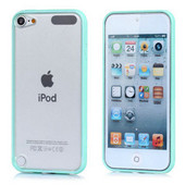 iPod touch5用保護ケース　iPod touch5フィルム付き　防指紋　滑り止め　グリーン