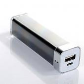 iPhone5充電器　iPhone5用モバイルバッテリ　2200mAh　コンパクト　汎用　ブラック