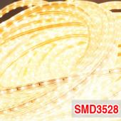 SMD3528型 LEDテープライト／ストリップライト ウォームホワイト 高輝度 5M 60LEDs／m 12V