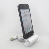 iPhone5充電器 iPhone5対応スタンド充電器 クレードル